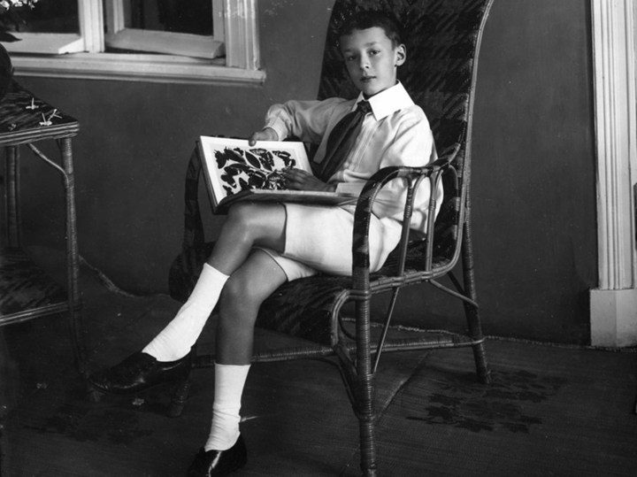 Владимир Набоков в детстве 