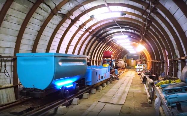 Фото учебного штрека