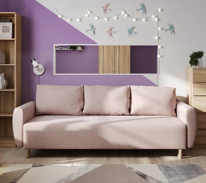 Диван-кровать Tulisija Twist фламинго 16