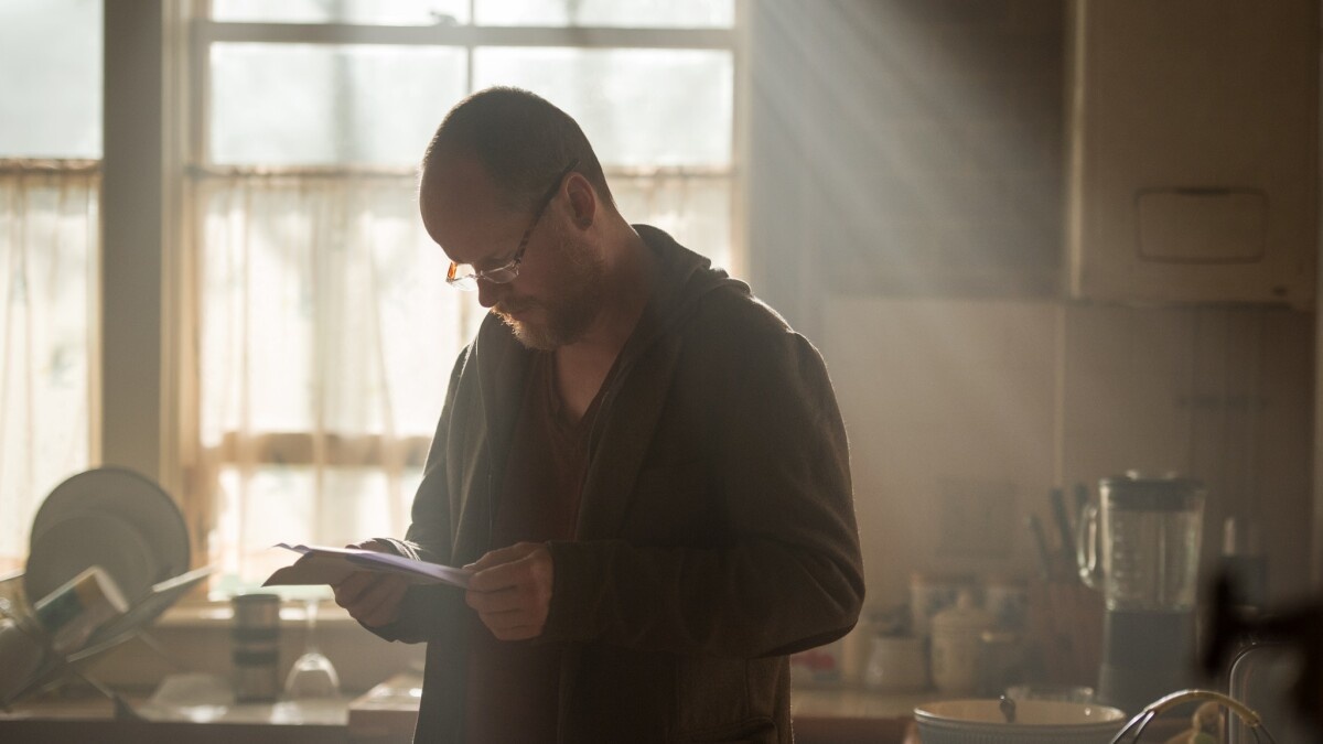 Д. Уидон на съёмках "Мстители: эра Альтрона". Фотограф Jay Maidment - © 2015 Marvel