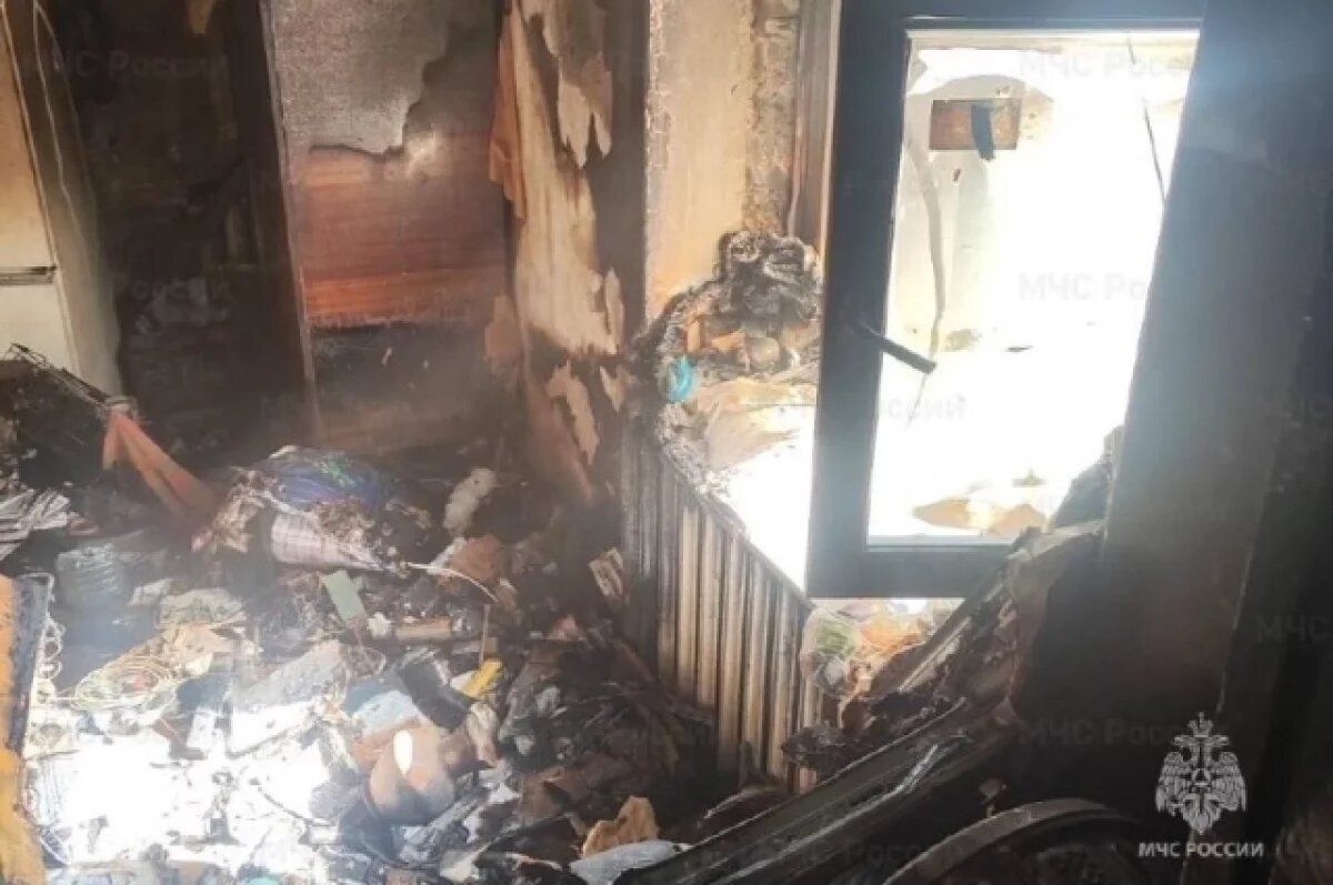    В Калужской области человек погиб в пожаре