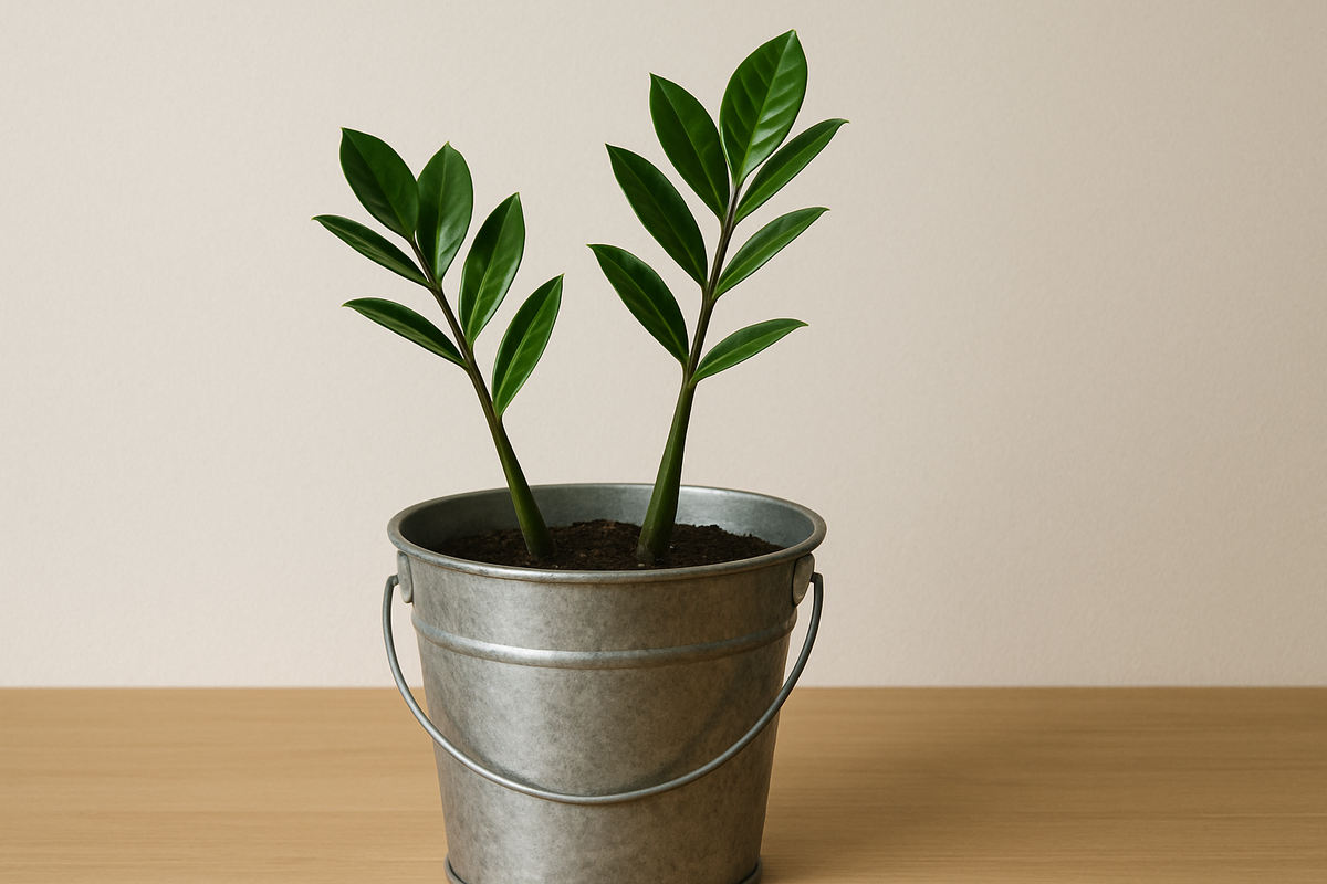 Примерно таким я увидел замиокулькас соседки