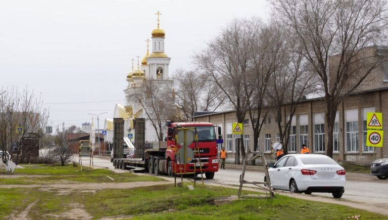    В Оренбурге ремонтируют подъезды к храмам Оренбуржье