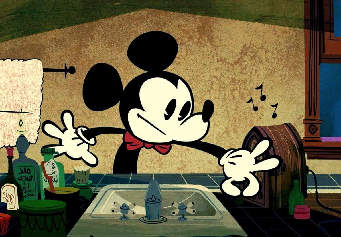 Микки Маус. Изображение взято с Яндекс картинок.