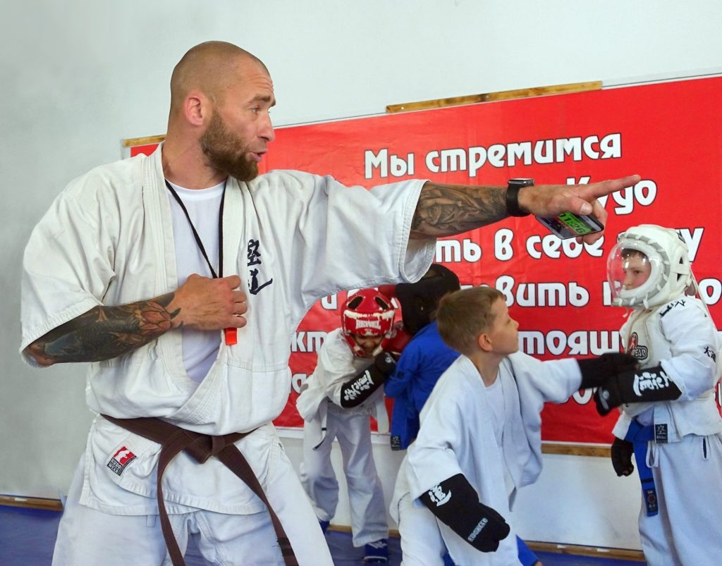    Сенсей Евгений Доценко. Фото Архипа Ларченко. Владимир Головенко