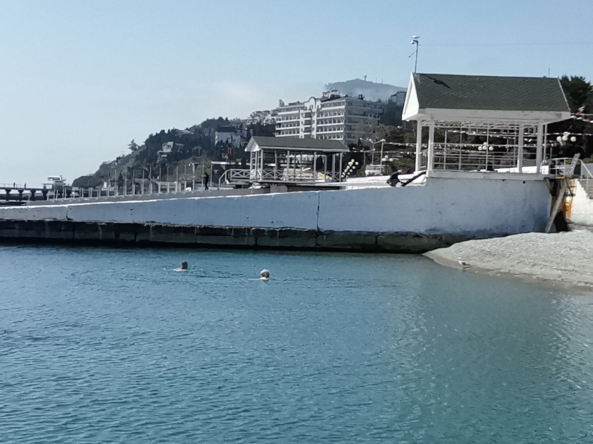 Алушта. Центральная набережная.