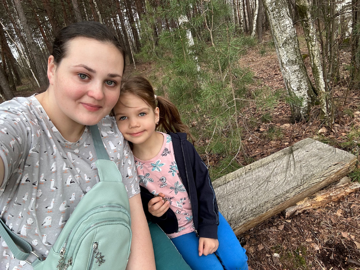 С Маришей отдыхаем