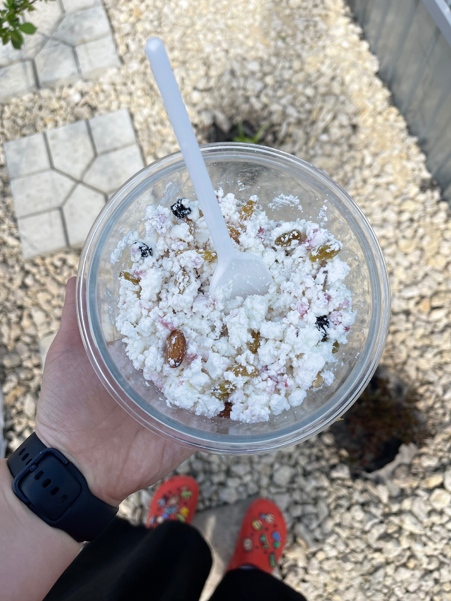 Перекус. Фото автора.