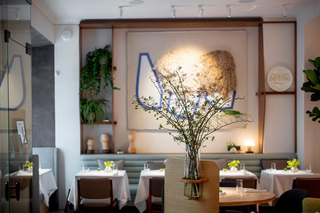 Интерьер ресторана Ava
