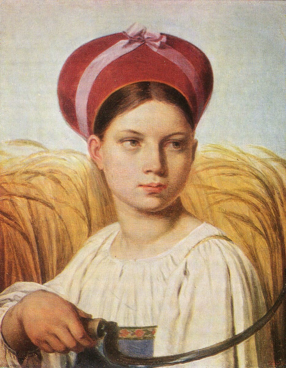 Алексей Венецианов 1780 - 1847. Жница