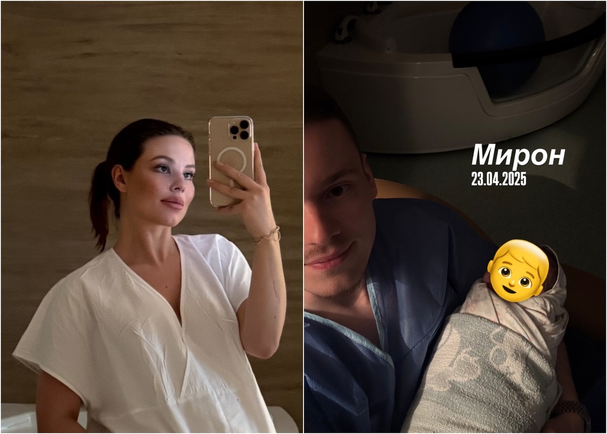 Лиана и Арсений Шульгины с сыном Мироном