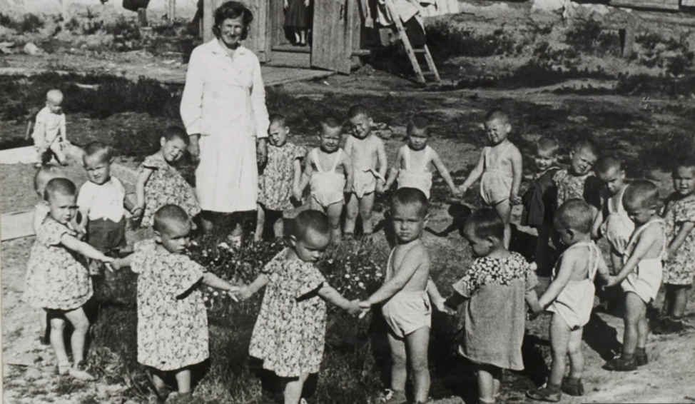 «Дом ребенка Каргопольского ИТЛ», 1945, ГА РФ