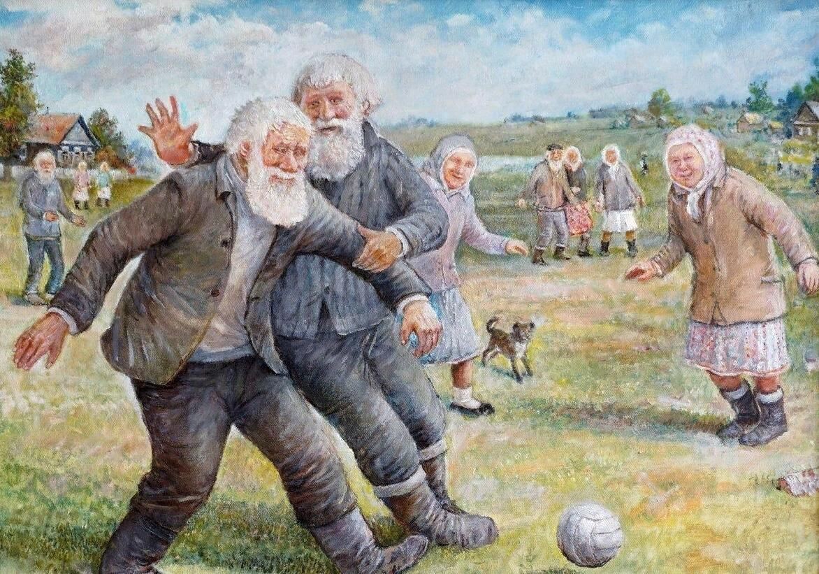 Леонид Баранов. Цикл русская деревня