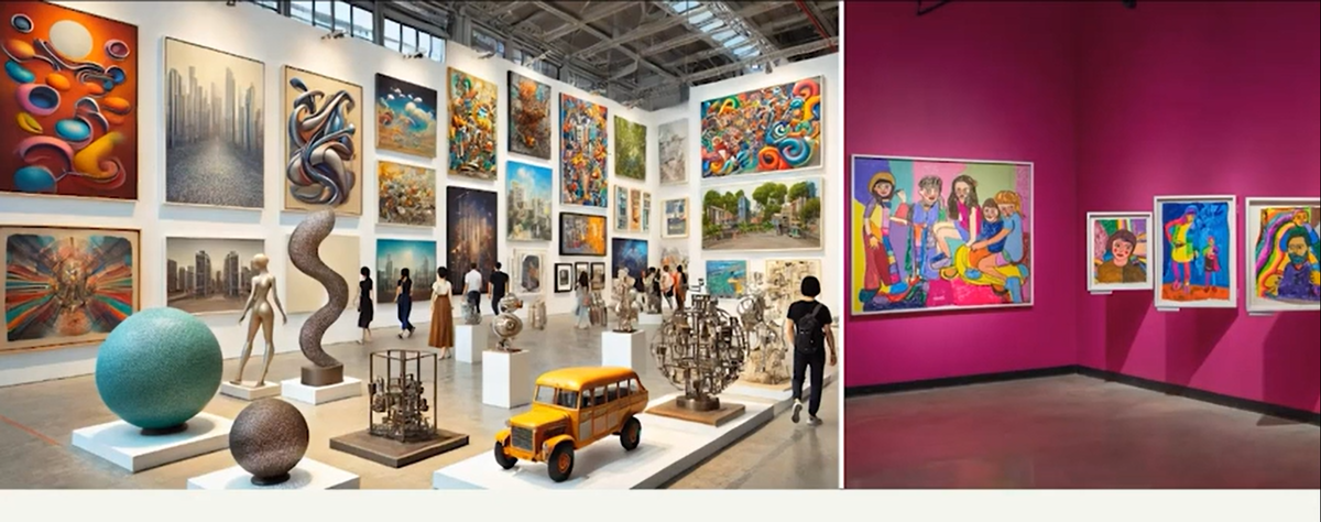 Цифровой музей в Лос-Анжелесе. Изображение iCanvas 