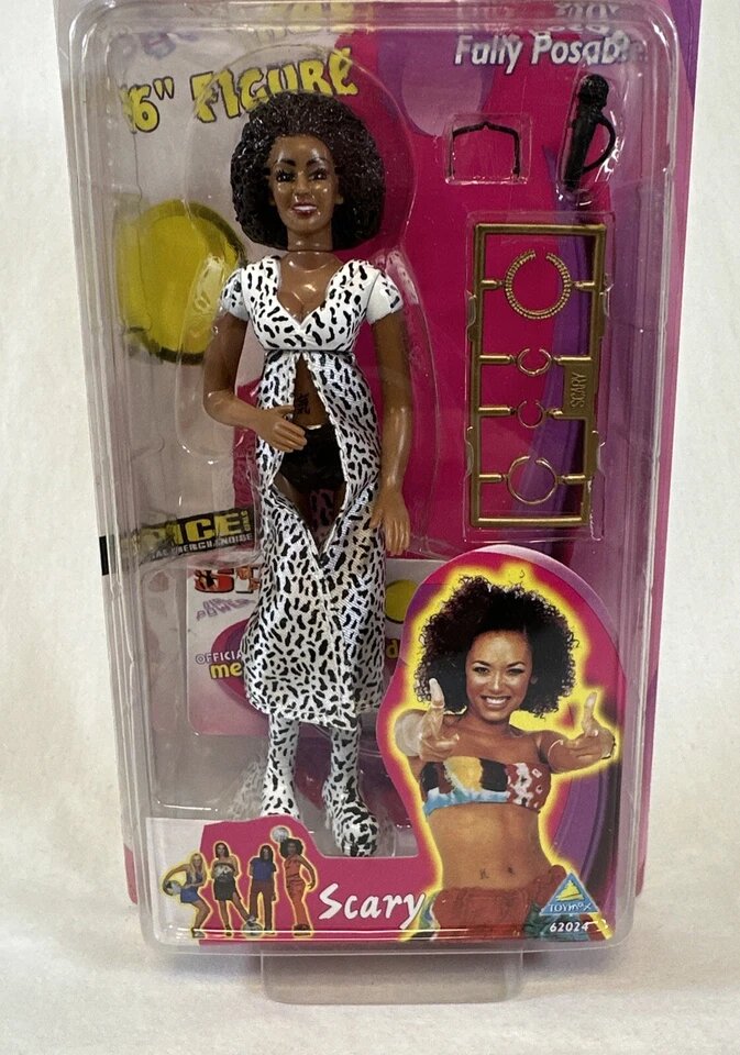 SPICE GIRLS Melanie Brown SCARY 6" Poseable FIGURE 1998 TOYMAX Doll. Фото с eBay.com