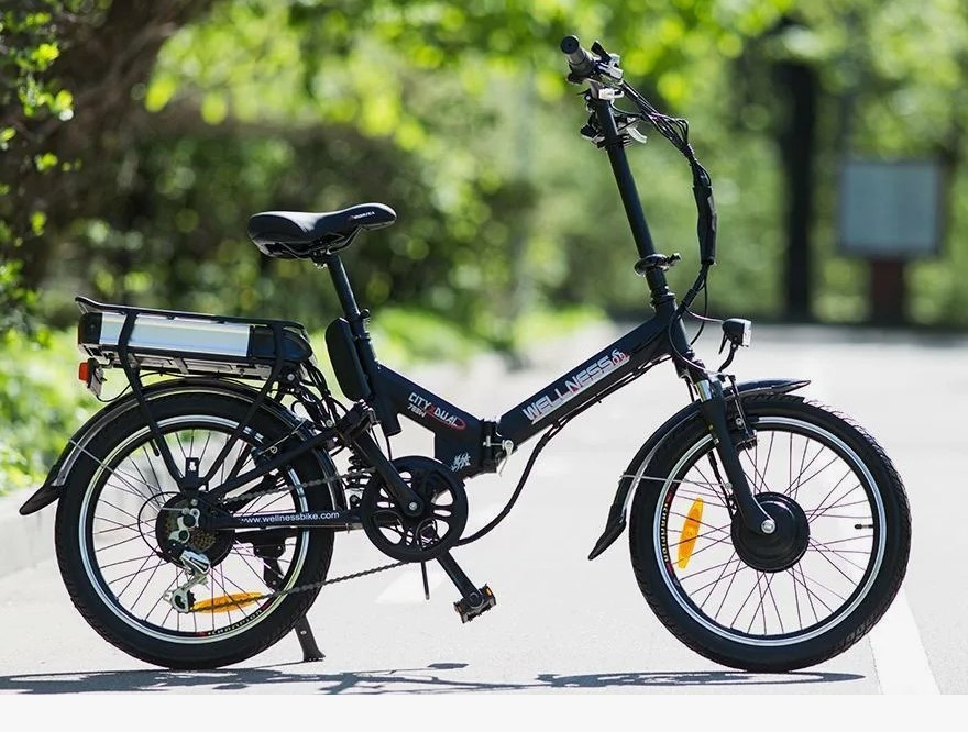 Электровелосипед с полным приводом (мотор-колеса спереди и сзади)