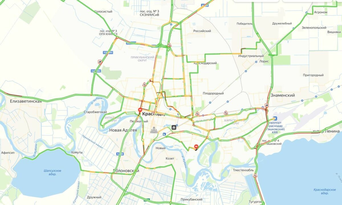    Скриншот сервиса «Яндекс Карты»