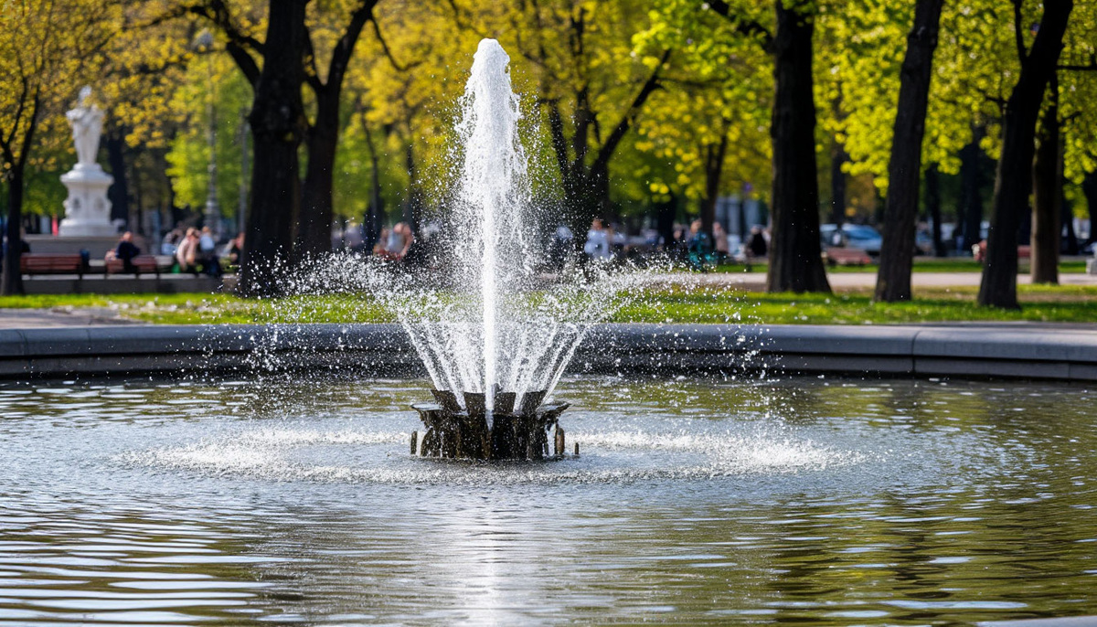 25 апреля. День просыпающихся фонтанов: когда вода начинает танцевать