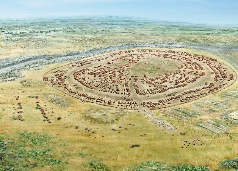 Реконструкция мега-объекта в Майданецком, 3800 л. до н.э.