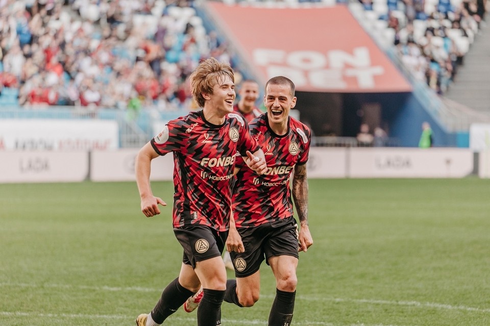    В матче со «Спартаком» «Акрон» вел 2:0, но не удержал преимущество. Фото: ФК «Акрон» (Тольятти)