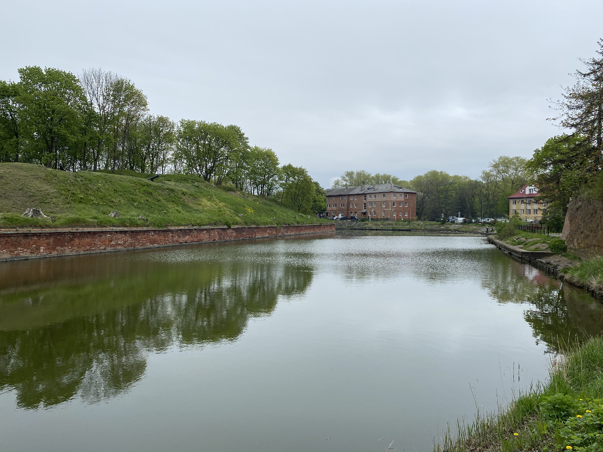 Ров вокруг крепости Пиллау