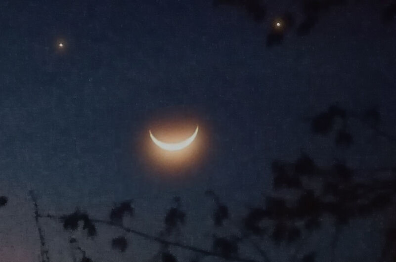    «смайлик» Луны, Венеры и Сатурна (коллаж infokam.su)