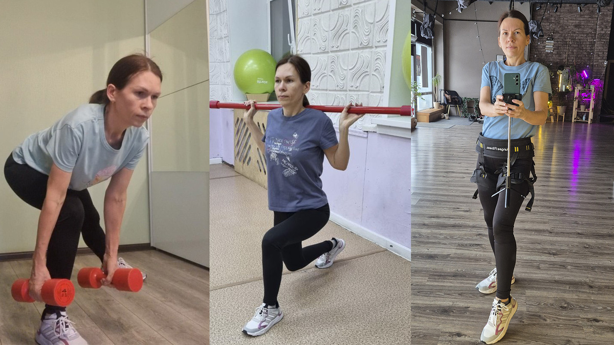 Мои тренировки дома и в зале