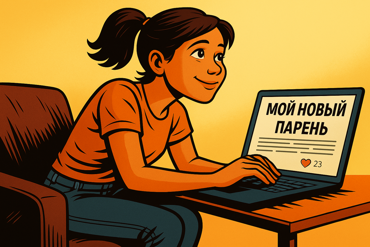 ...пока сама не начала писать