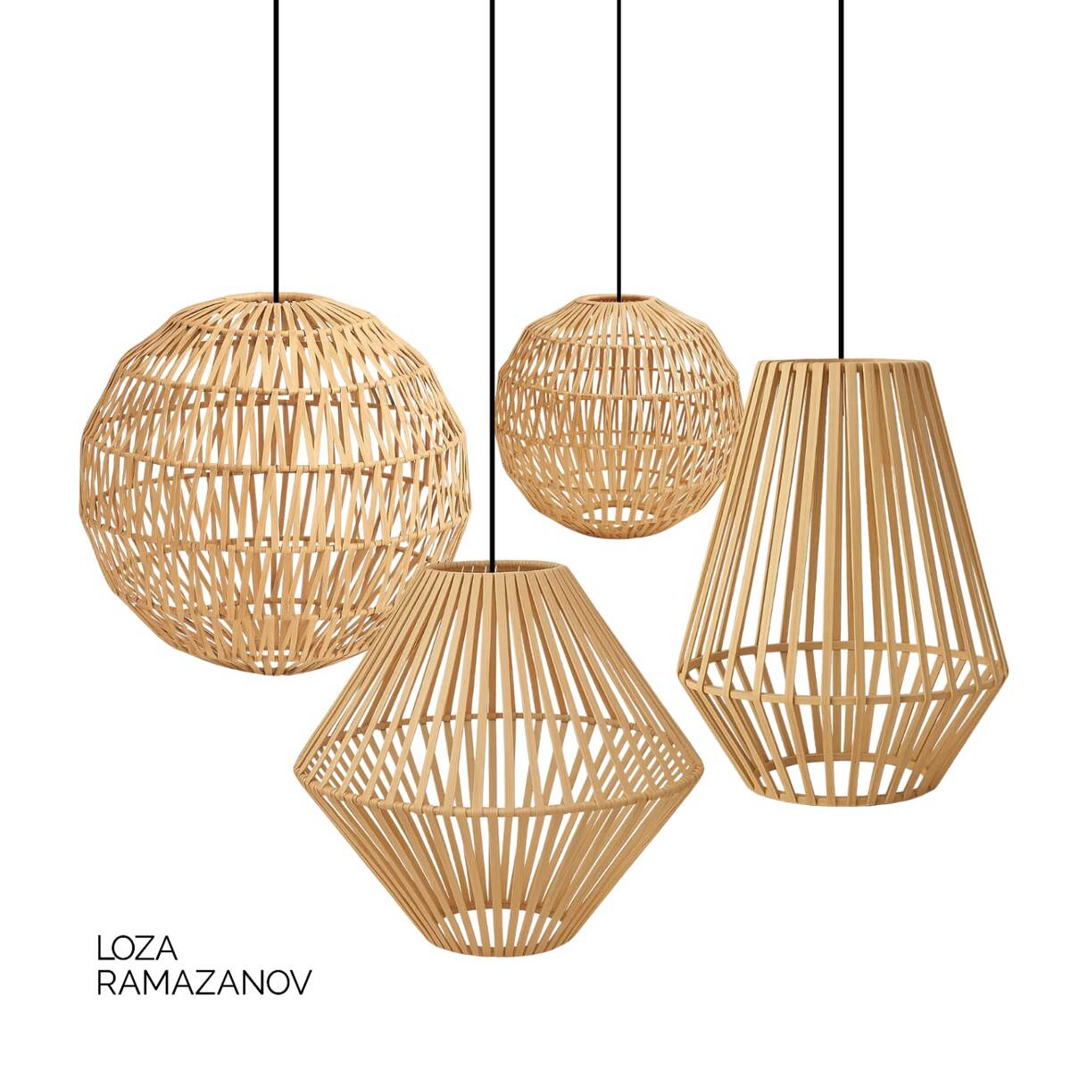 Коллекция абажуров для открытых летних веранд от компании Lozaramazanov