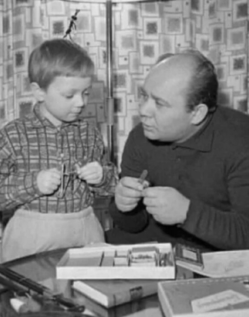 Евгений Леонов с сыном