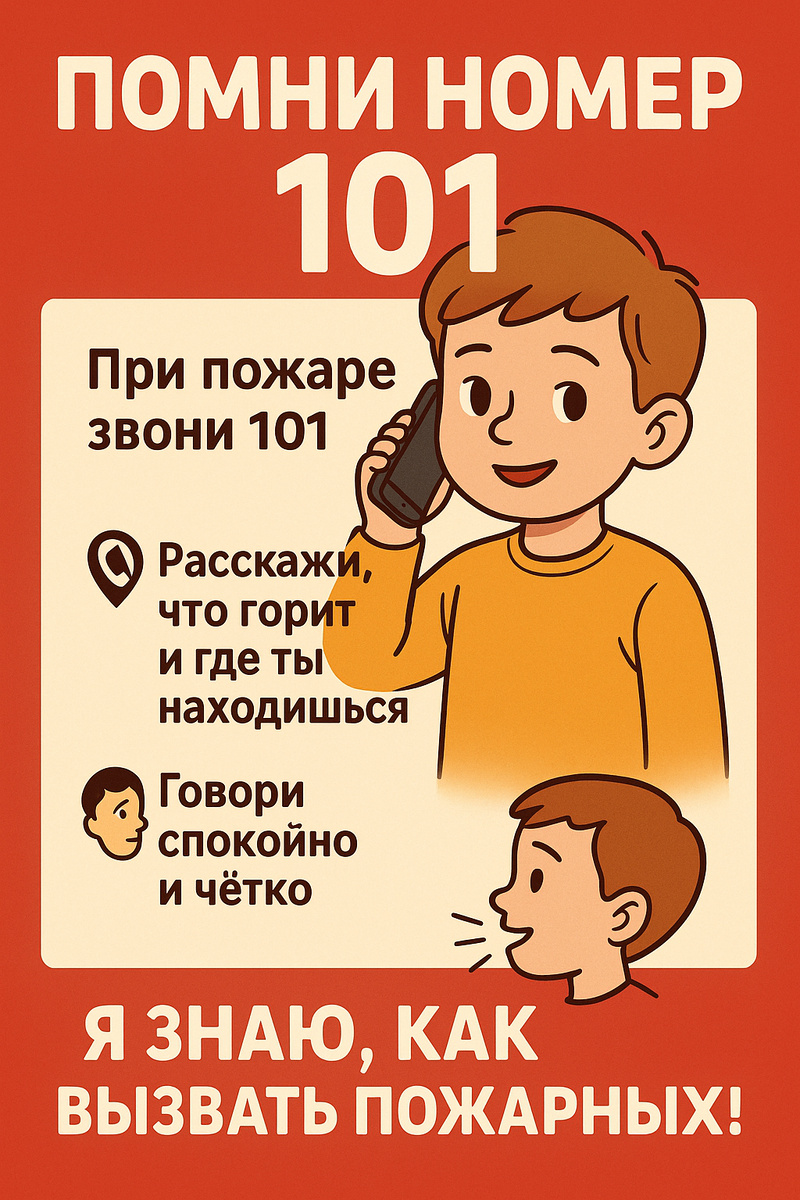 Плакаты с правилами пожарной безопасности