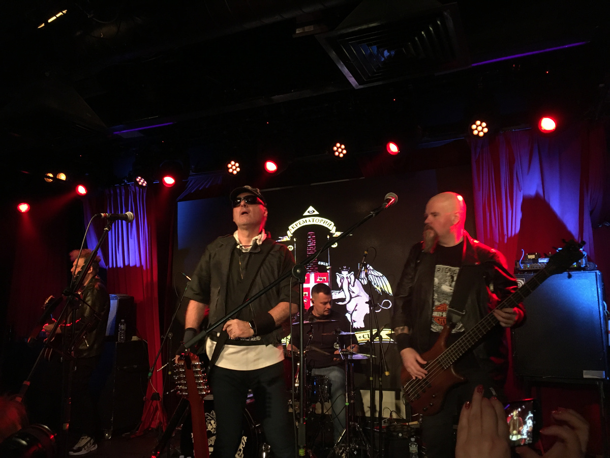 Снимок сделан на концерте Григоряна в Москве автором данной статьи