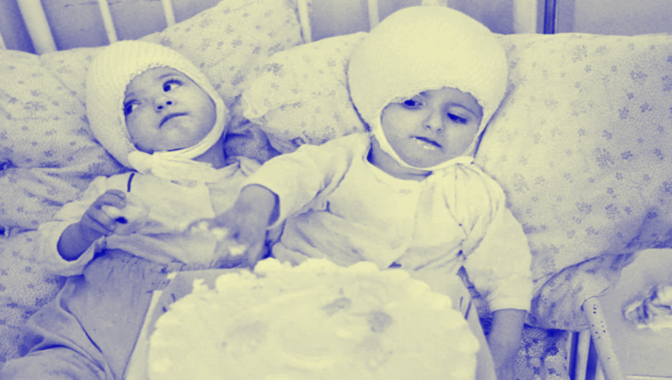 Вилия и Виталия наслаждаются тортом после благополучно проведённой операции