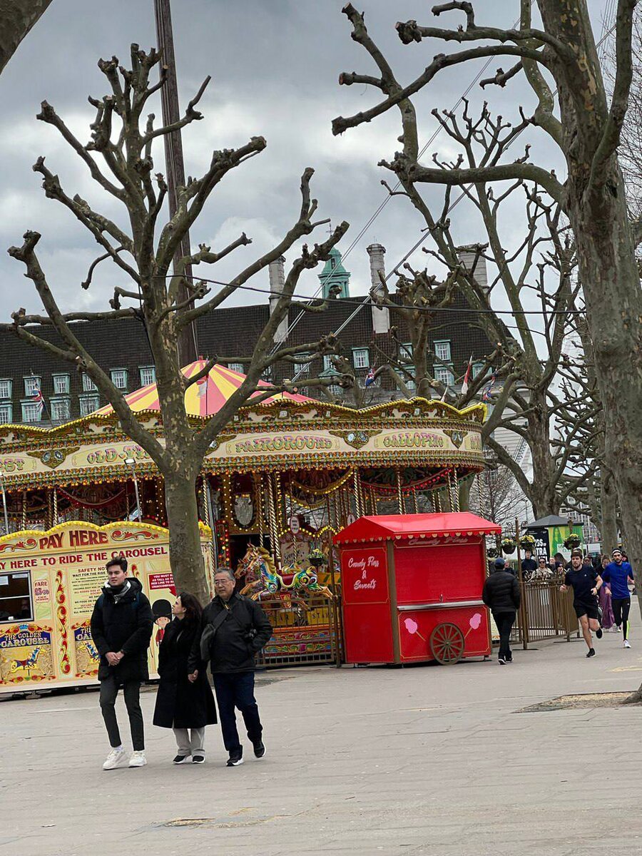 Улицы Лондона. Англия. Фото из личного архива
