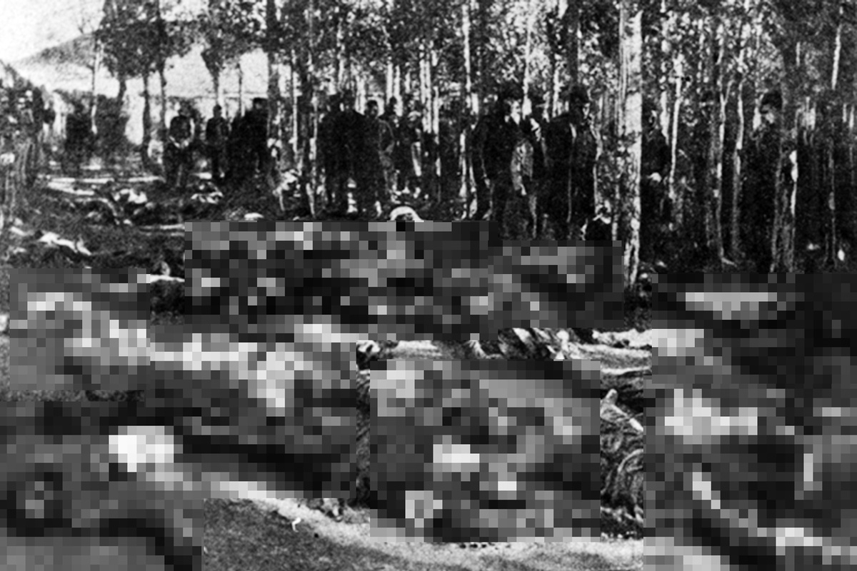    Историки выделяют две стадии массового уничтожения армян в Османской империи. На первой (до 1914 года) османы стремились вытеснить армян с заселённых ими территорий. Для неё были характерны повсеместные одиночные убийства, периодически перераставшие в резню. За эти годы погибли сотни тысяч армян / Wikimedia Commons/Public Domain