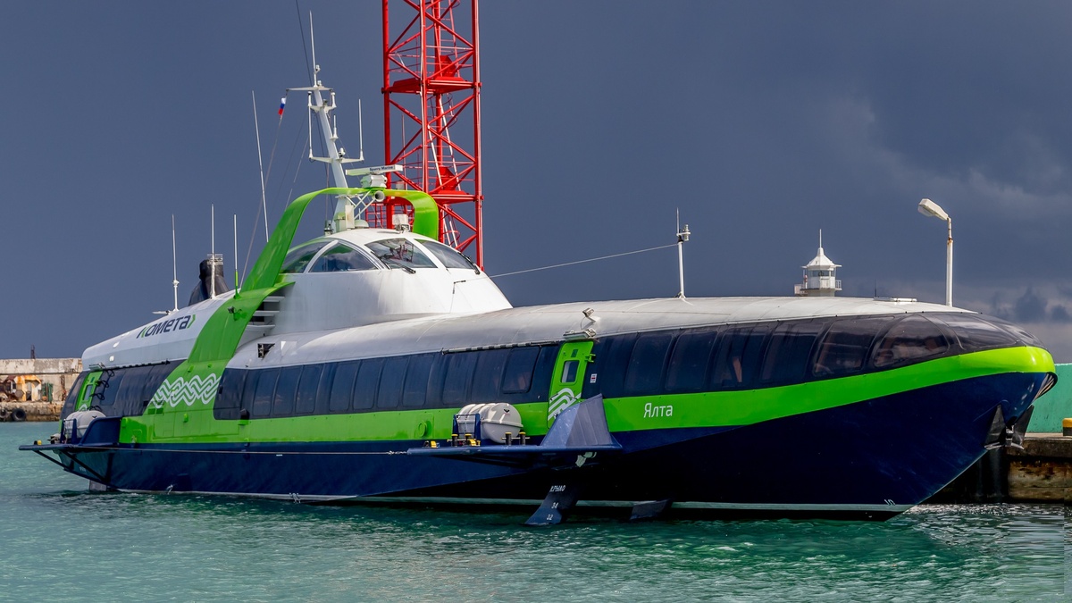 «Комета 120М» «ЯЛТА» будет ходить по маршруту Сочи - Анапа