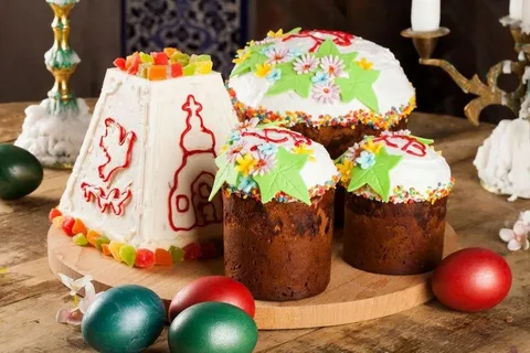 Куличи и пасхи