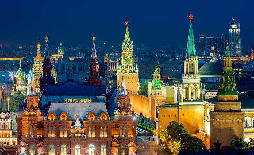 фото Москва вечерняя