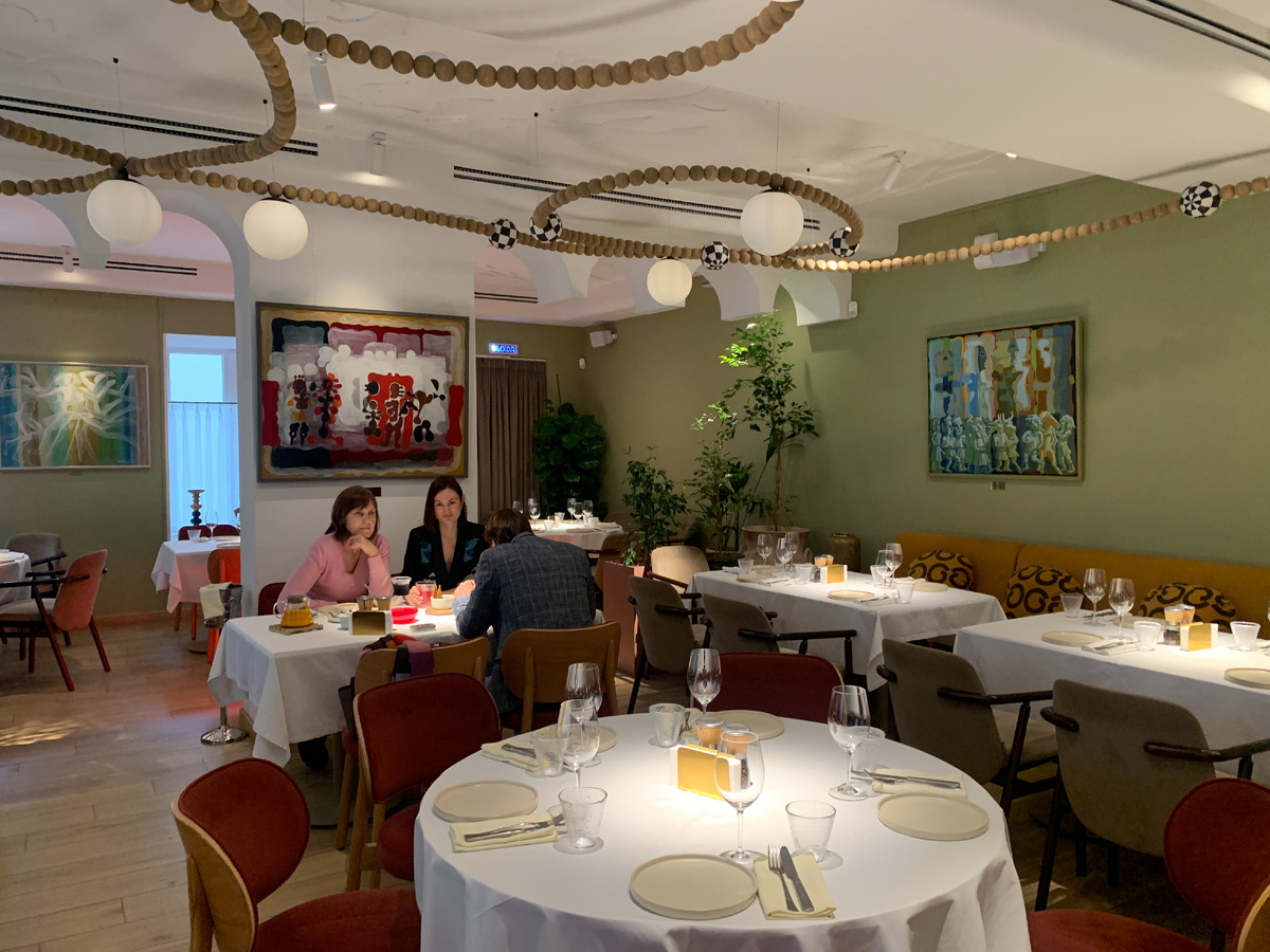 Интерьер ресторана "Mouflon"