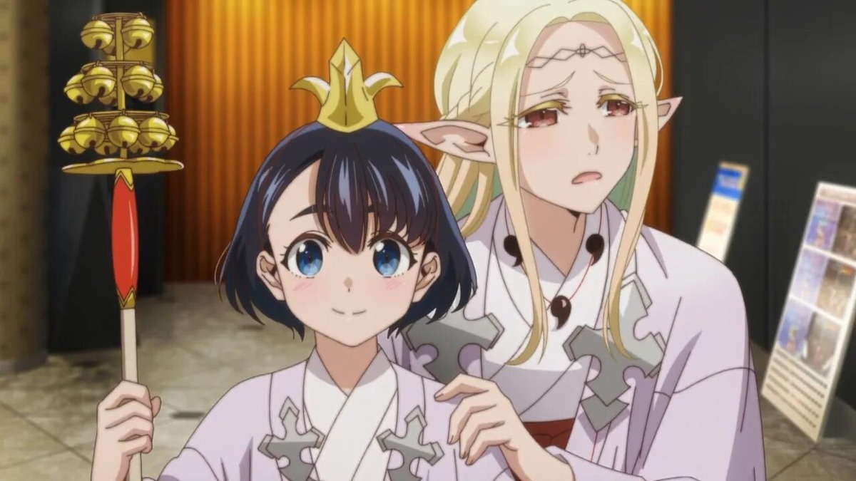 Эльф Эдомаэ (богиня храма сзади)