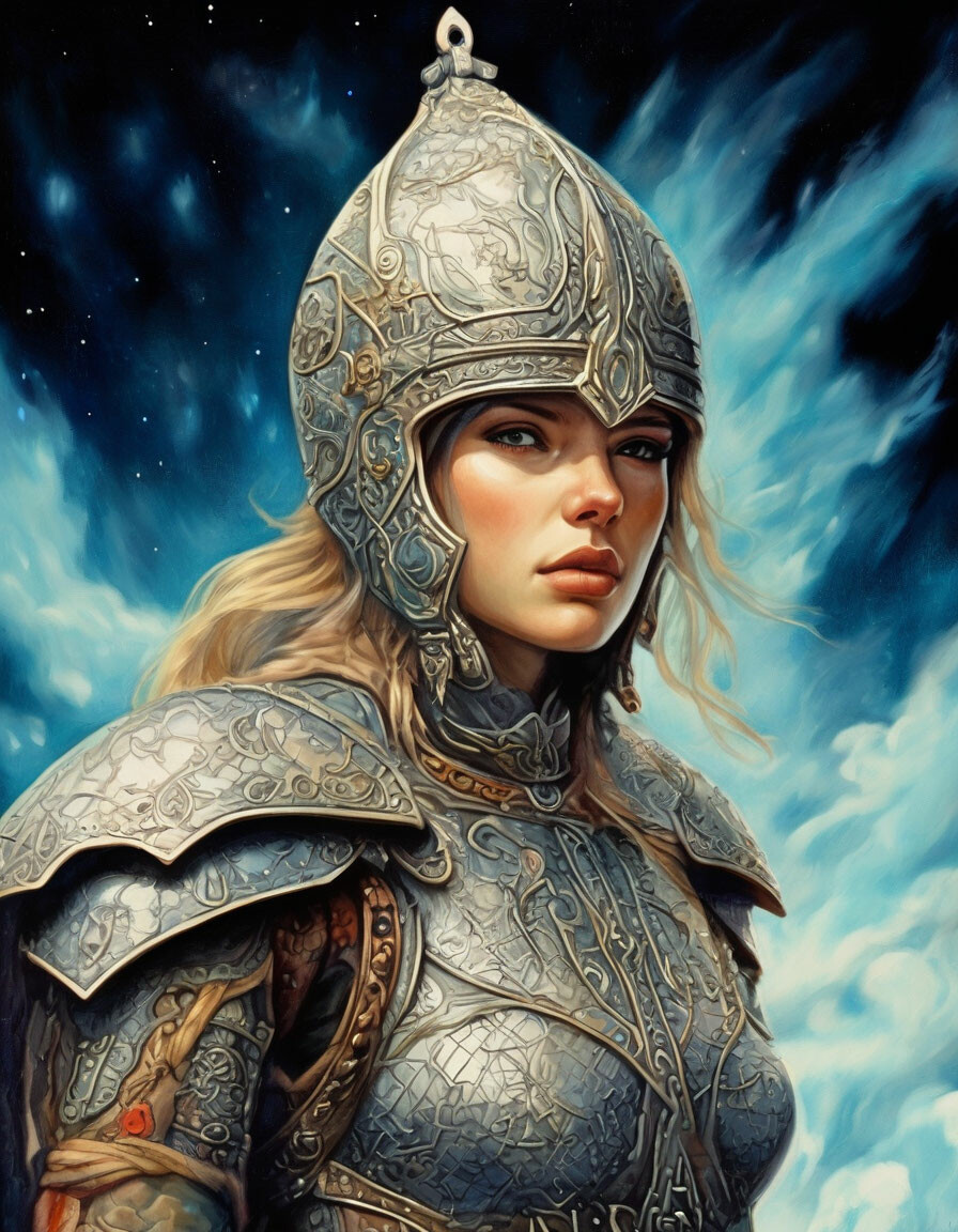 Русская богатырша. Из открытого источника