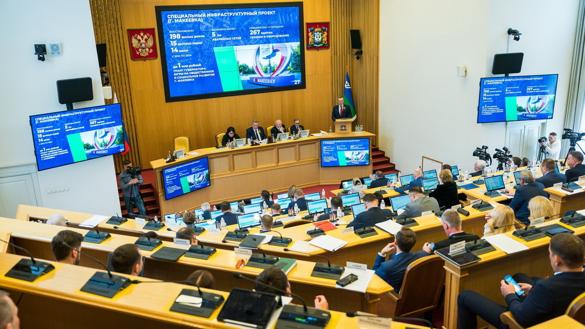    Губернатор Югры представил масштабный отчёт о работе правительства региона