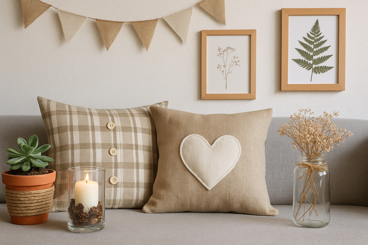 Уютный декор своими руками. 
