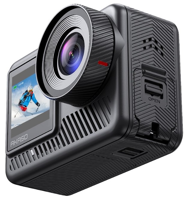    4K экшен-камеры AKASO Brave 8 Lite и V50 X Cube вышли в России