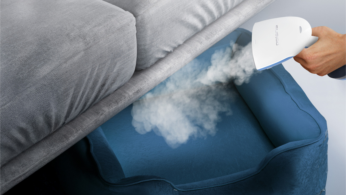 Глубокая очистка паром: Polaris PGS 2060CA дезинфицирует детские игрушки, чехлы и лежанки животных