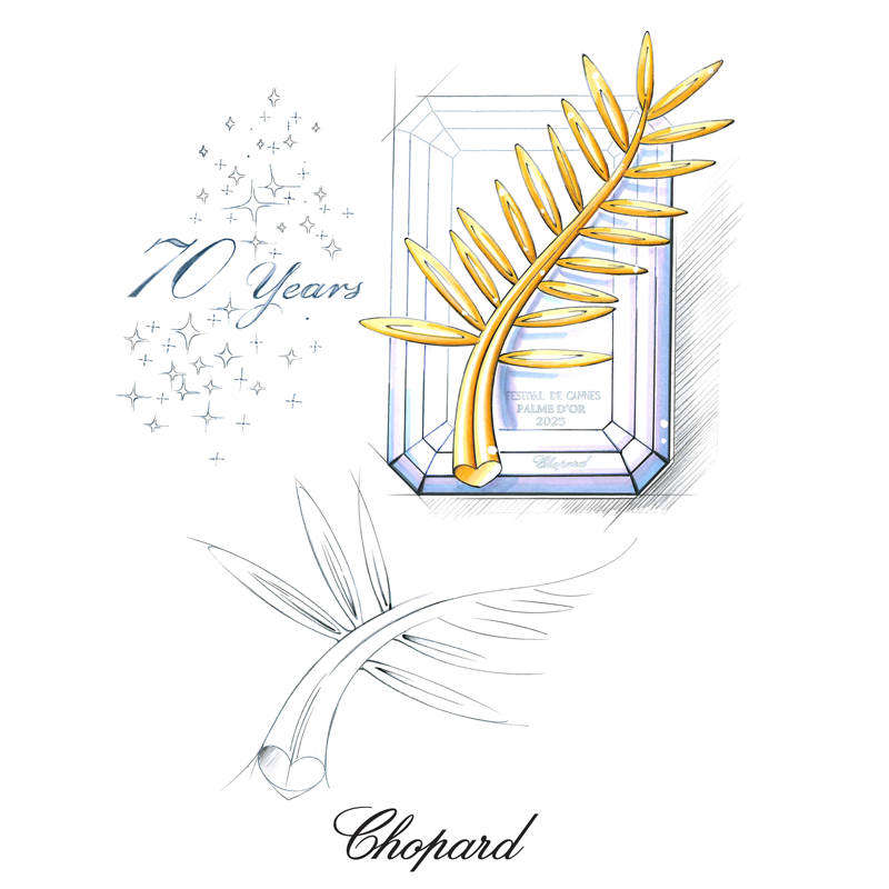 Эскиз главной награды Каннского киносмотра