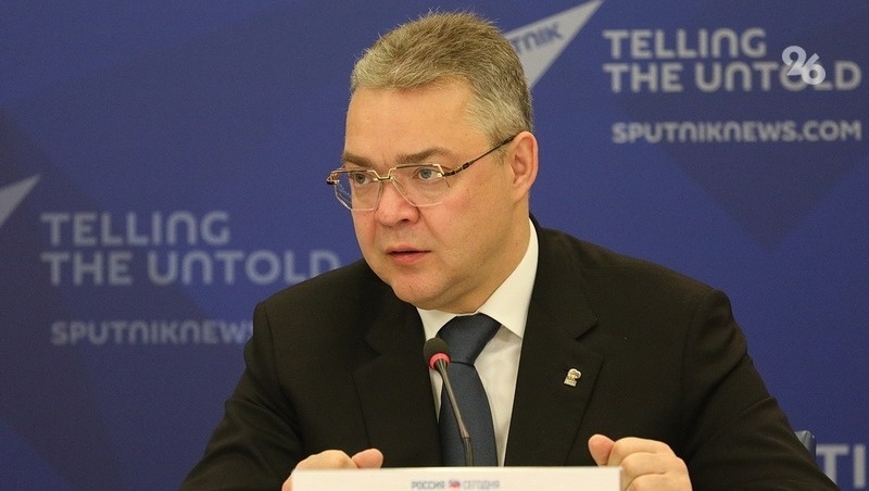    Губернатор Ставропольского края Владимир Владимиров Фото: Дмитрий Ахмадуллин / / ИА «Победа26»
