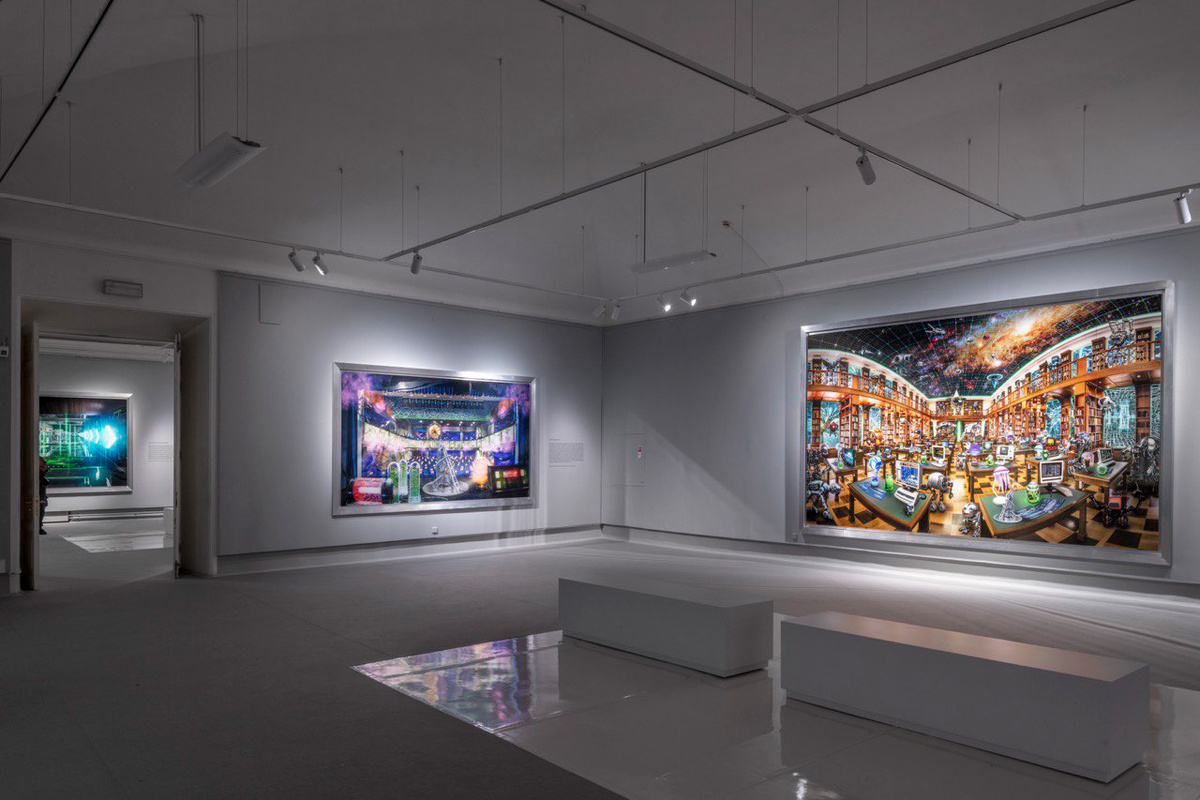    Экспозиция проекта «Жилище будущего» в Мраморном дворце Русского музея, 2023-2024 годы