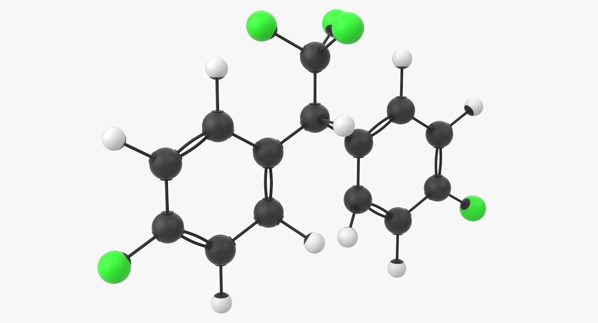 Молекула ДДТ