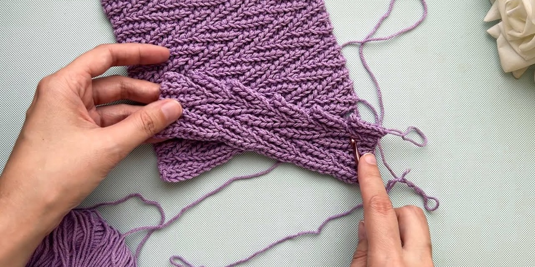 Крючком как спицами: идеальное сочетание